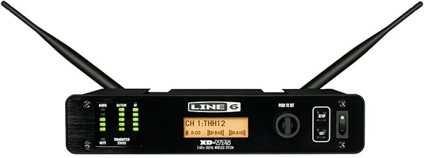 Line 6 XD-V75HH Digital Wireless Handheld Microphone System, (2.4GHz), Receiver