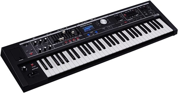 Roland VR-09B V-Combo Live Performance Keyboard, 61-Key, Matte Black, Side2