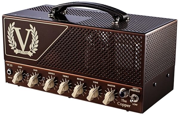 Victory VC35 The Copper Guitar Amplifier Head (35 Watts), New, AltView