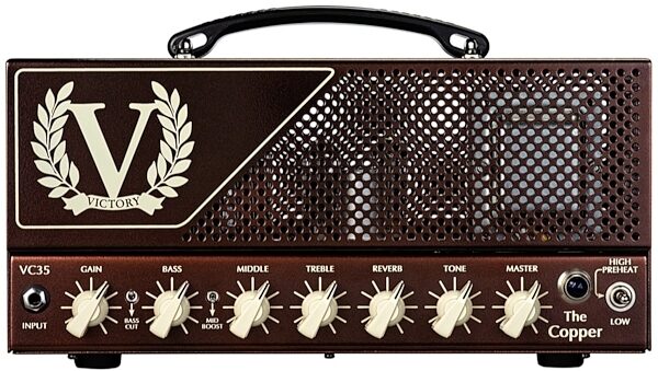 Victory VC35 The Copper Guitar Amplifier Head (35 Watts), New, Main