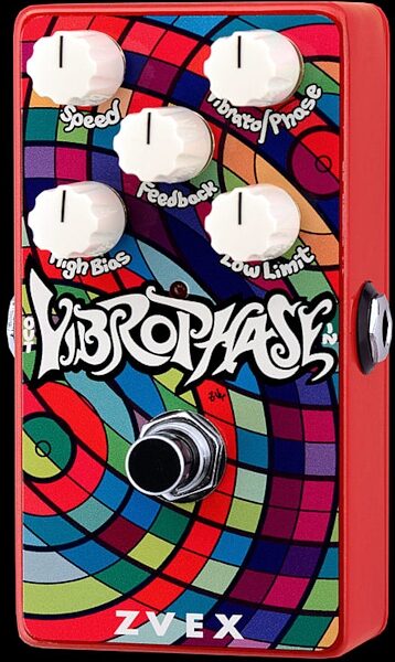 ZVEX Vibrophase Phaser Pedal, Action Position Back