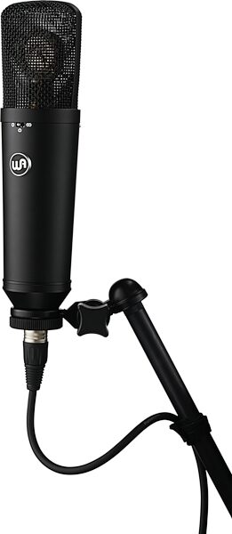 Warm Audio WA-87 R2 Large-Diaphragm Condenser Microphone, Black, Detail Front