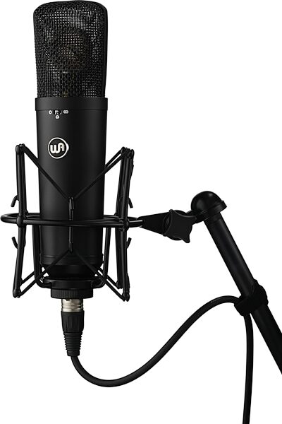 Warm Audio WA-87 R2 Large-Diaphragm Condenser Microphone, Black, Main