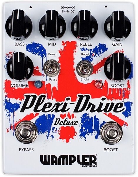 Wampler Plexi-Drive Deluxe Effects Pedal, New, Main