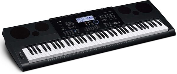 Casio WK-6600 Electronic Keyboard, 76-Key, USED, Warehouse Resealed, Angle