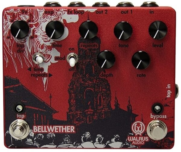 Walrus Audio Bellwether Analog Delay Pedal, Main