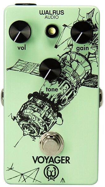 Walrus Audio Voyager Preamp Overdrive Pedal, New, Main