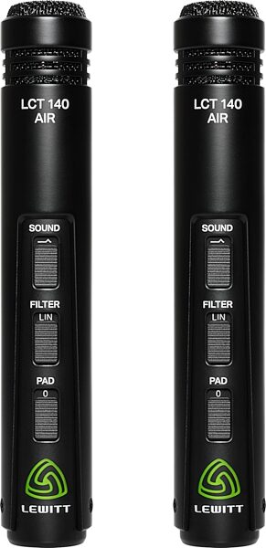 Lewitt LCT 140 AIR Small-Diaphragm Condenser Microphone, Matched Pair, Main