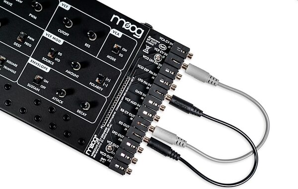 Moog Werkstatt-01 Analog Synthesizer Kit and CV Expander, New, Action Position Back