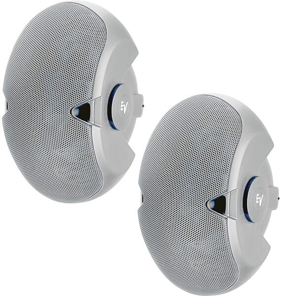Electro-Voice EVID 3.2 Dual 3.5" 2-Way Surface-Mount Passive, Unpowered Loudspeaker, White, Pair, White Pair
