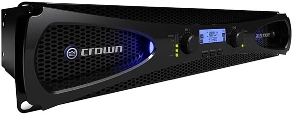 Crown XLS1002 DriveCore 2 Power Amplifier (1100 Watts), New, Angle