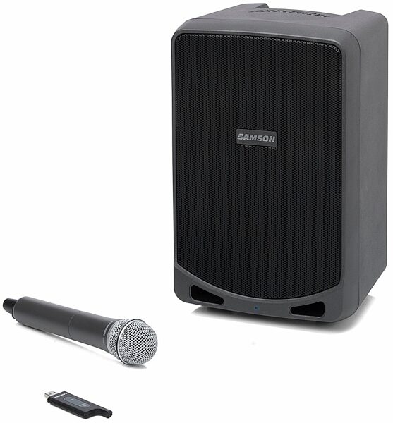 Samson Expedition XP106w Battery-Powered Portable Bluetooth PA System with Wireless Handheld Mic, New, Main
