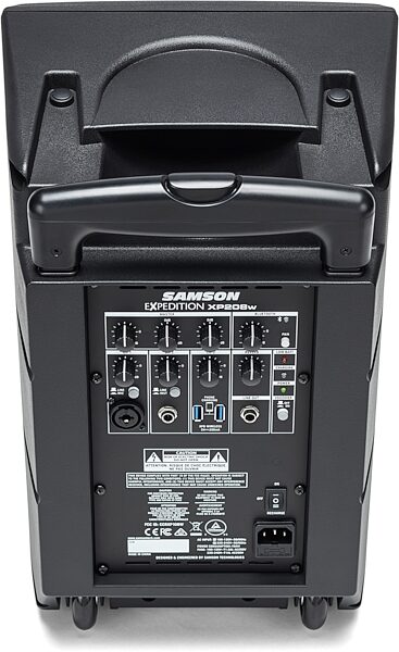 Samson Expedition XP208w Rechargeable PA System, New, Action Position Back