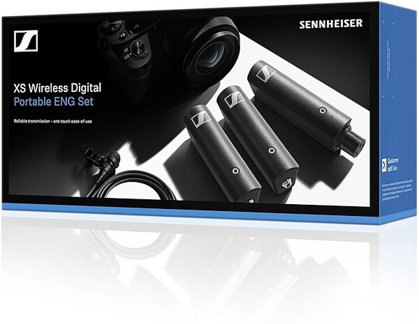 Sennheiser XSW-D Portable ENG Set Wireless Digital Microphone System, New, Boxshot Front