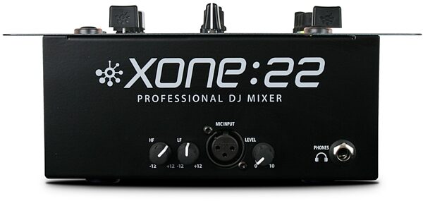 Allen and Heath Xone 22 DJ Mixer (2-Channel), Front Inputs