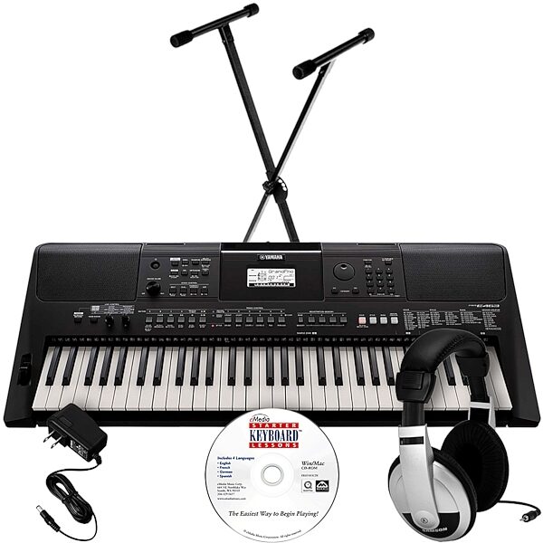 Yamaha PSR-E463 Portable Keyboard, 61-Key, keyboard