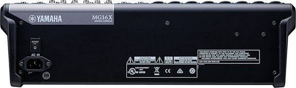 Yamaha MG16X CV USB Mixer, Customer Return, Warehouse Resealed, Action Position Back