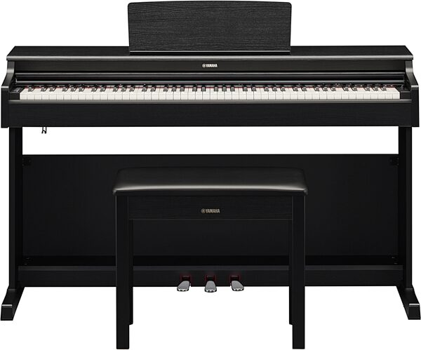 Yamaha Arius YDP-165 Digital Piano, Black Walnut, Action Position Back