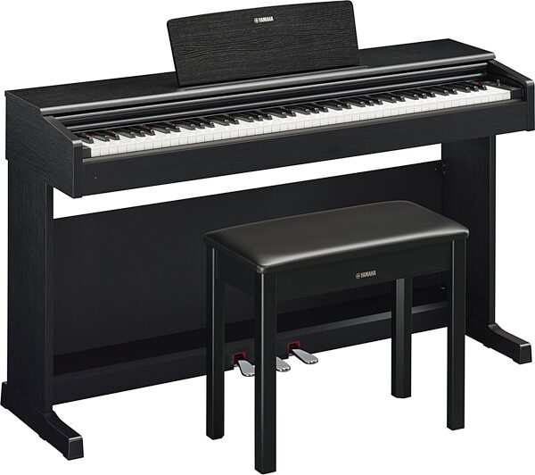 Yamaha Arius YDP-144 Digital Piano (with Bench), Black Walnut, Main