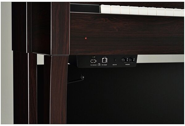 Yamaha Arius YDP-184 Digital Piano (with Bench), Rosewood, View3