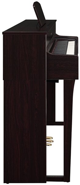 Yamaha Arius YDP-184 Digital Piano (with Bench), Rosewood, Side