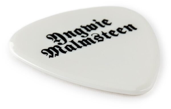 Dunlop Yngwie Malmsteen Guitar Pick, White, YJMP01WH, view