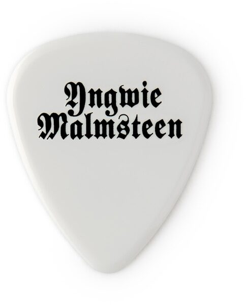 Dunlop Yngwie Malmsteen Guitar Pick, White, YJMP01WH, main