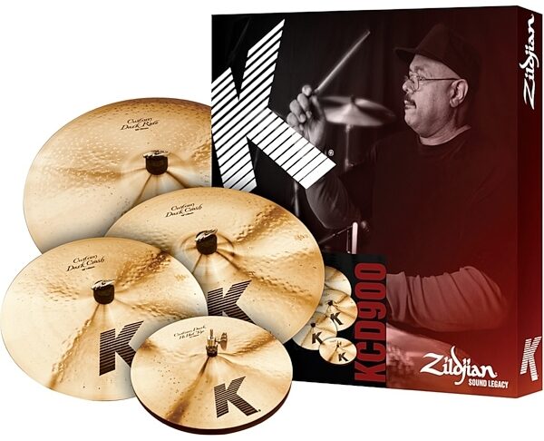 Zildjian K Custom Dark Cymbal Pack, New, Main