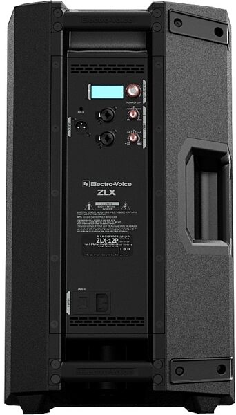 Electro-Voice ZLX-12P Powered Loudspeaker (1000 Watts, 1x12"), Back