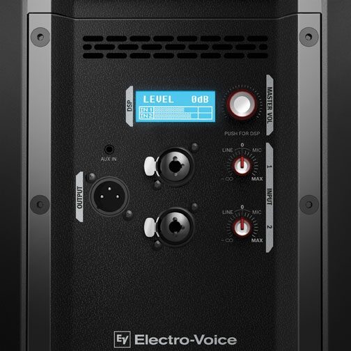 Electro-Voice ZLX-12P Powered Loudspeaker (1000 Watts, 1x12"), DSP