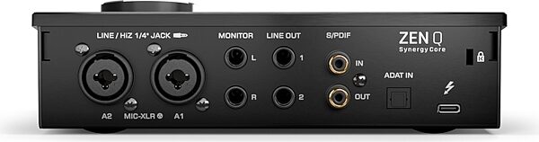 Antelope Audio Zen Q Synergy Core Thunderbolt 3 Audio Interface, New, Main Back