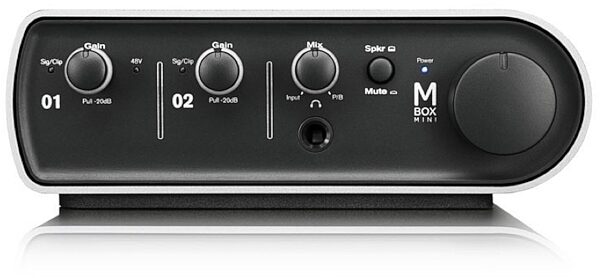Avid Mbox Mini USB Audio Interface (with Pro Tools Express), Front