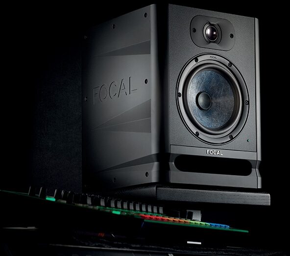 Focal Alpha 65 EVO Powered Studio Monitor, Single Speaker, Blemished, In Use
