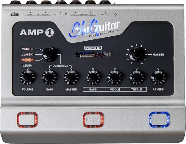 BluGuitar Amp1 Mercury Edition Guitar Amplifier Pedal (100 Watts), New, Main