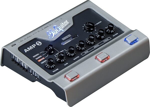 BluGuitar Amp1 Mercury Edition Guitar Amplifier Pedal (100 Watts), New, Angle