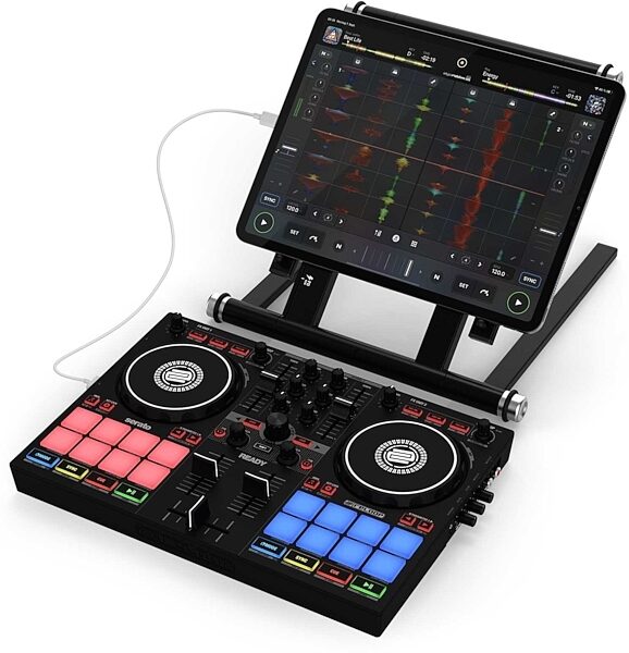 Reloop Ready DJ Controller, New, Angled with head Front