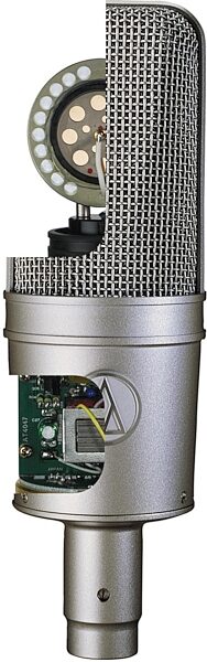 Audio-Technica AT4047SV Cardioid Capacitor Microphone with Shockmount, New, Inner View