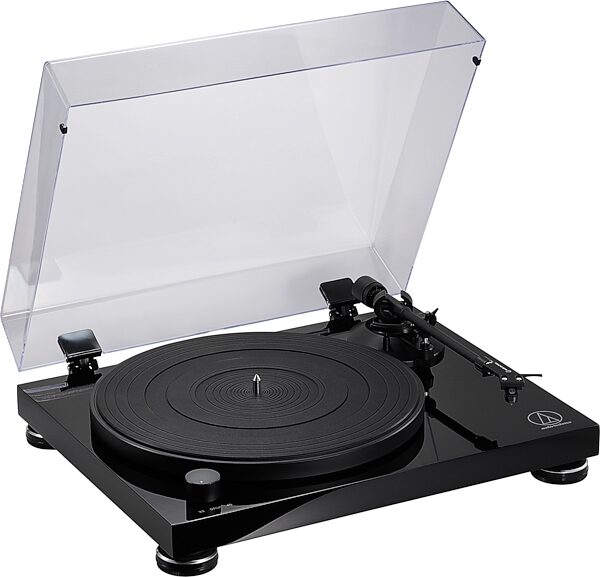 Audio-Technica AT-LPW50PB Fully Manual Belt Drive Turntable, New, Action Position Back