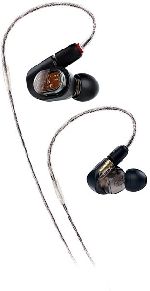 Audio-Technica ATH-E70 Professional In-Ear Monitor, New, Side