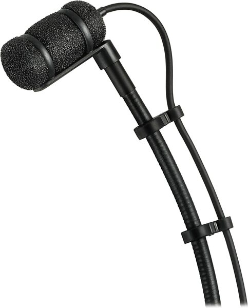 Audio-Technica ATM350S Cardioid Condenser Instrument Microphone with Surface Mounting System, With 5&quot; Gooseneck, Detail