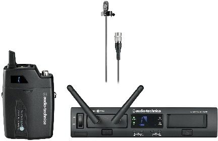 Audio-Technica ATW-1301/L System 10 PRO Digital Wireless Bodypack Lavalier System (2.4 GHz), New, Main