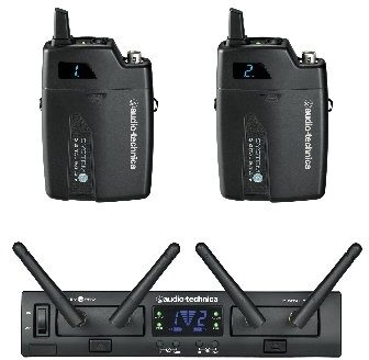 Audio-Technica ATW-1311 System 10 PRO Digital Dual Wireless Bodypack System (2.4 GHz), New, Main