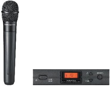 Audio-Technica ATW-2120b Wireless Handheld Microphone System, New, Main