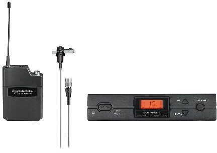 Audio-Technica ATW-2129b 2000 Series Wireless Lavalier Microphone System, New, Main