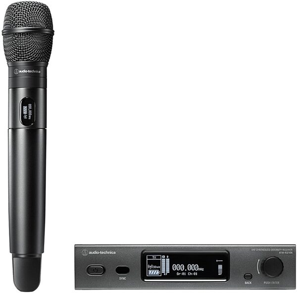 Audio-Technica ATW-3212NC710 3000 Series Wireless Handheld Microphone System (Network-Enabled), Band EE1 (530.000 - 589.975 MHz), Main