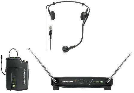 Audio-Technica ATW-901A/H System 9 Wireless Headset Microphone System, New, Main