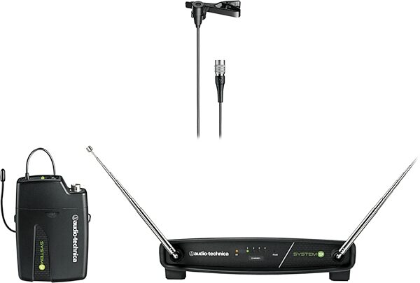 Audio-Technica ATW-901A/L System 9 Wireless Lavalier Microphone System, New, Action Position Back
