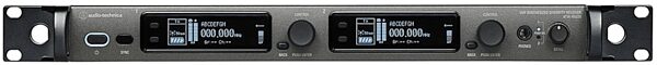Audio-Technica ATW-R5220 5000 Series Diversity Dual Receiver with Ethernet Connection, Band DF1 (470 - 608) MHz, Main