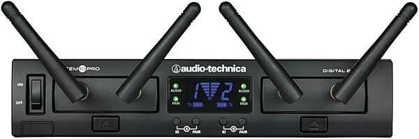 Audio-Technica ATW-1301 System 10 PRO Digital Wireless Bodypack System (2.4 GHz), New, Action Position Back