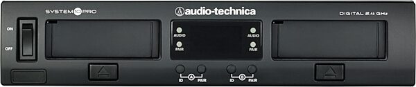 Audio-Technica ATW-RC13 System 10 Pro Rack-mount Receiver Chassis, New, Action Position Back